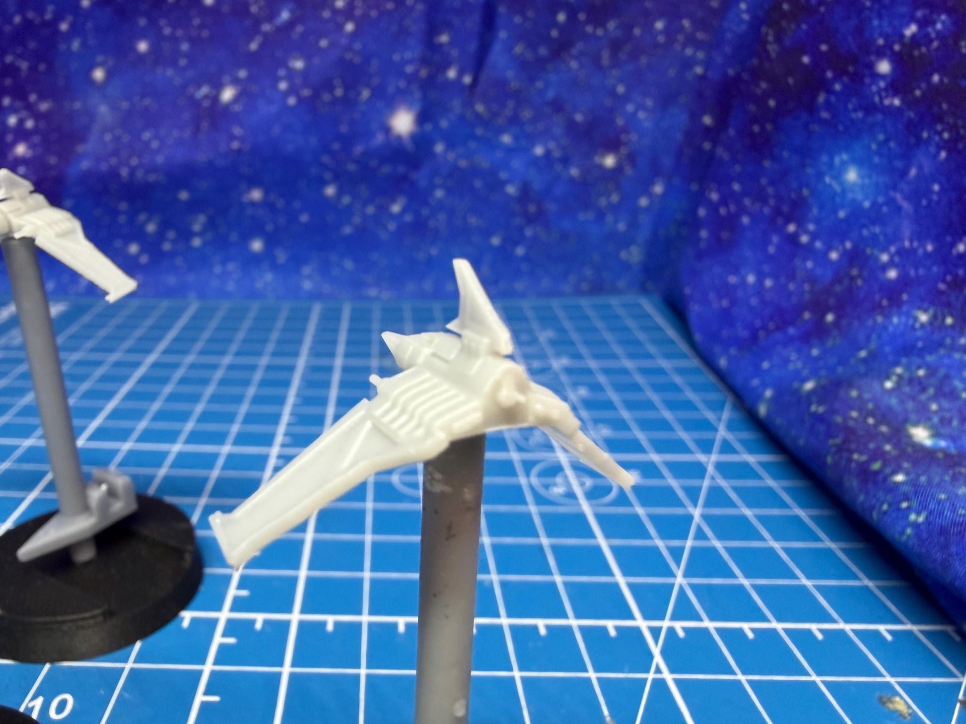 Republic Omicron-class Shuttle squadron (3 fighters) for Star Wars Armada scale games