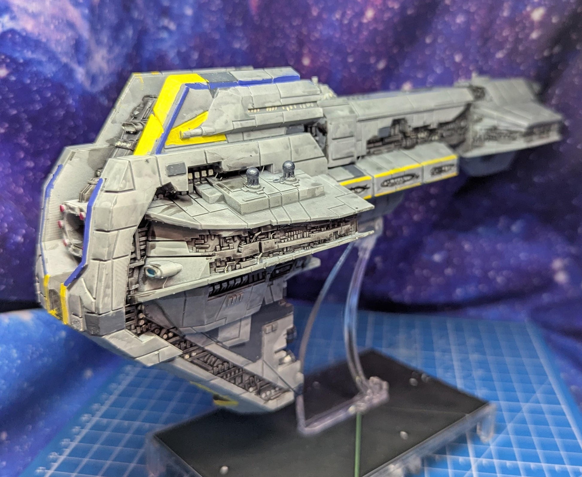 New Republic Starhawk Battleship proxy for Star Wars Armada 254mm