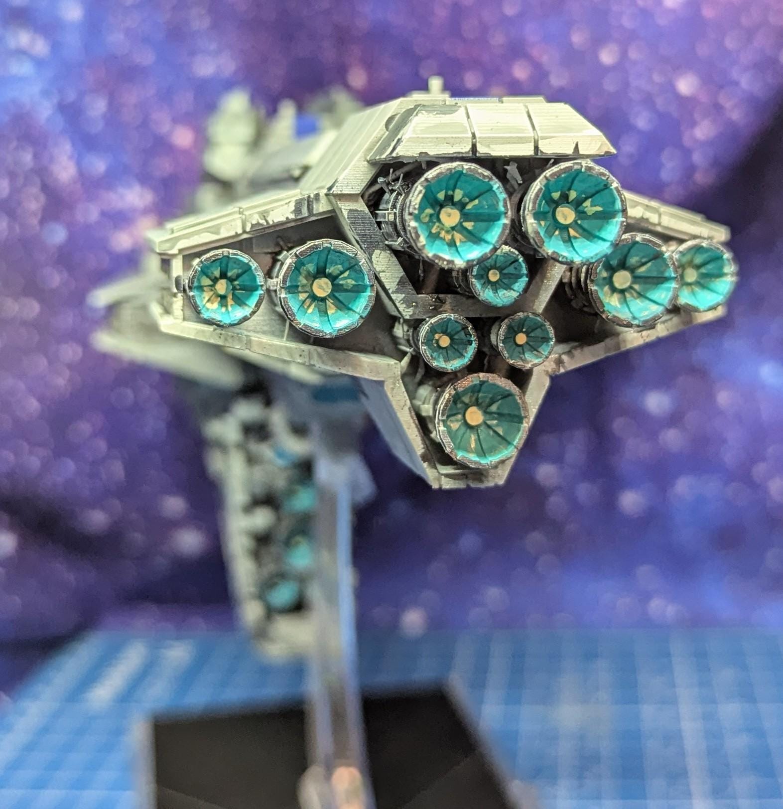 New Republic Starhawk Battleship proxy for Star Wars Armada 254mm