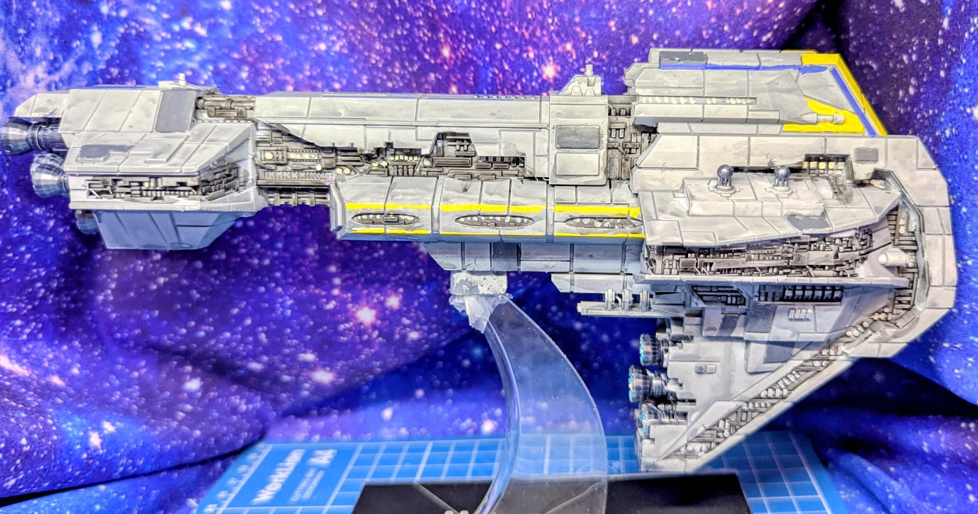 New Republic Starhawk Battleship proxy for Star Wars Armada 254mm