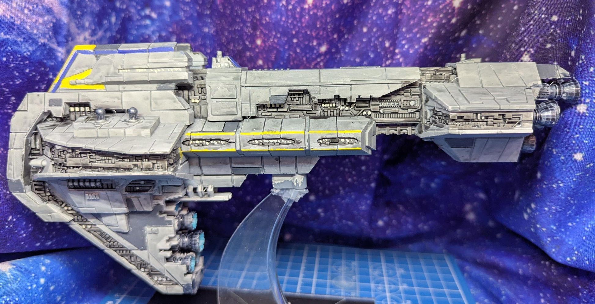 New Republic Starhawk Battleship proxy for Star Wars Armada 254mm
