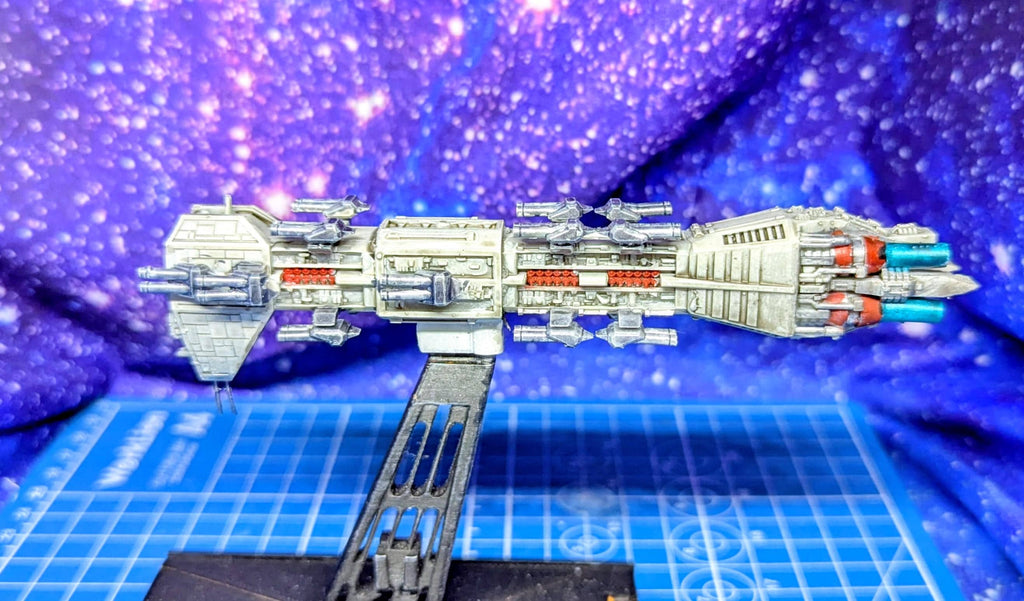 Babylon 5 Earthforce Nova Dreadnought for miniatures games 150mm