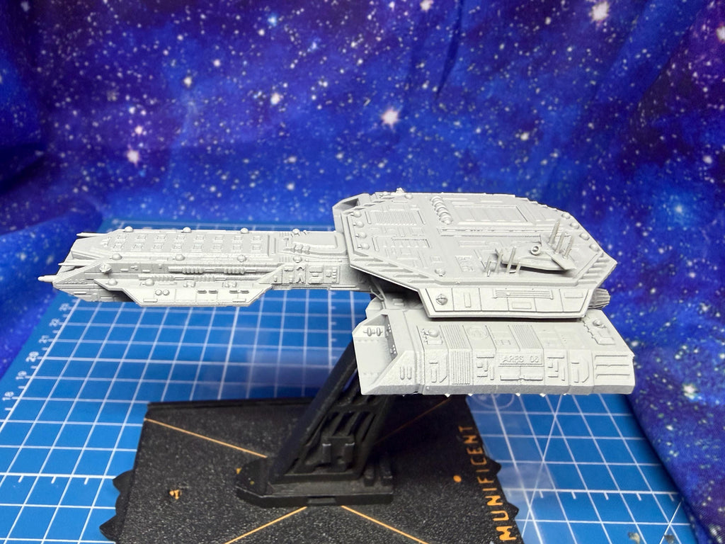 Earth Special Forces BC-304 Battlecruiser for Star Wars Armada scale games 115mm