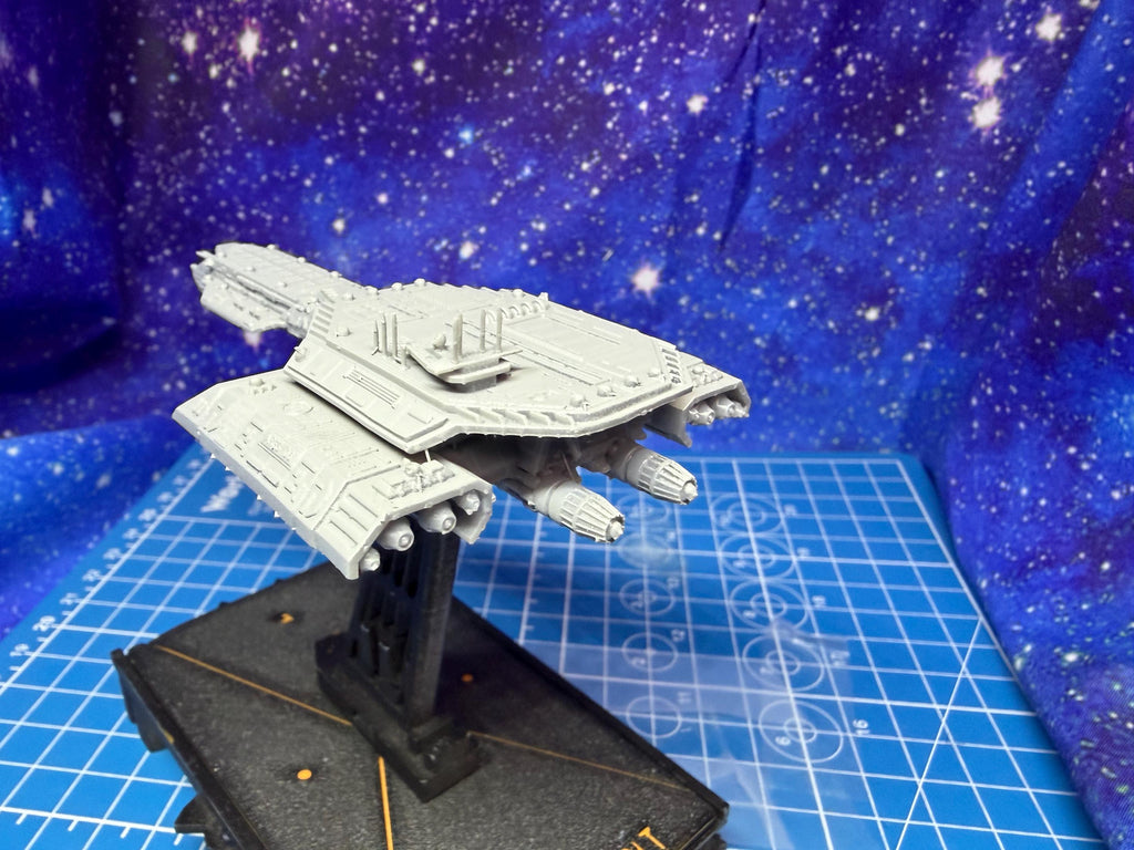 Earth Special Forces BC-304 Battlecruiser for Star Wars Armada scale games 115mm