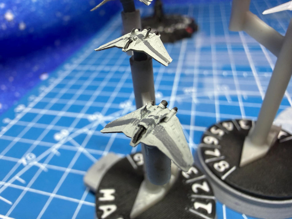 Earth Special Forces F302 Fighter squadron (6) Armada Homebrew scale games