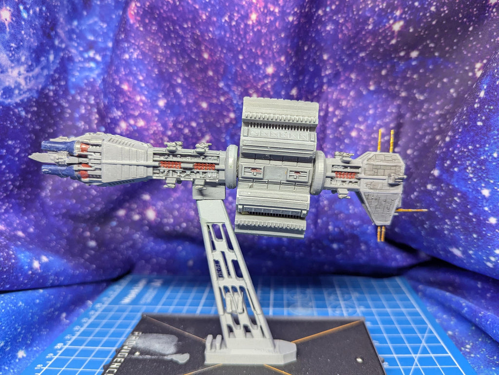 Earthforce Omega Destroyer scaled for Star Wars Armada 175mm