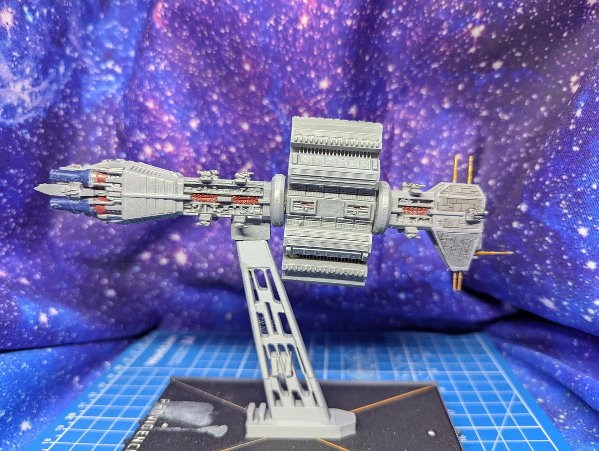 Babylon 5 Earthforce Omega Destroyer scaled for Star Wars Armada 175mm