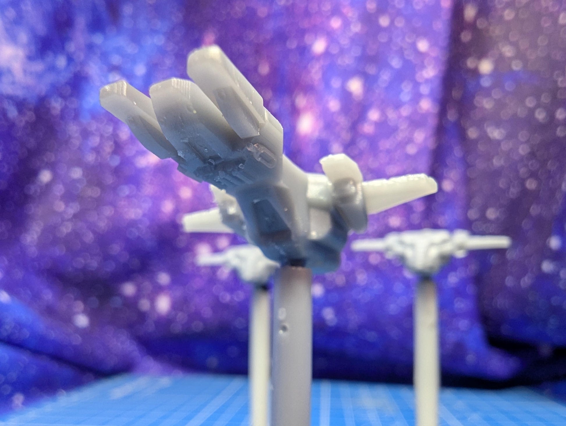 UNSC D77 Pelican Dropship Squadron (3) Halo Armada Homebrew miniatures games 32mm