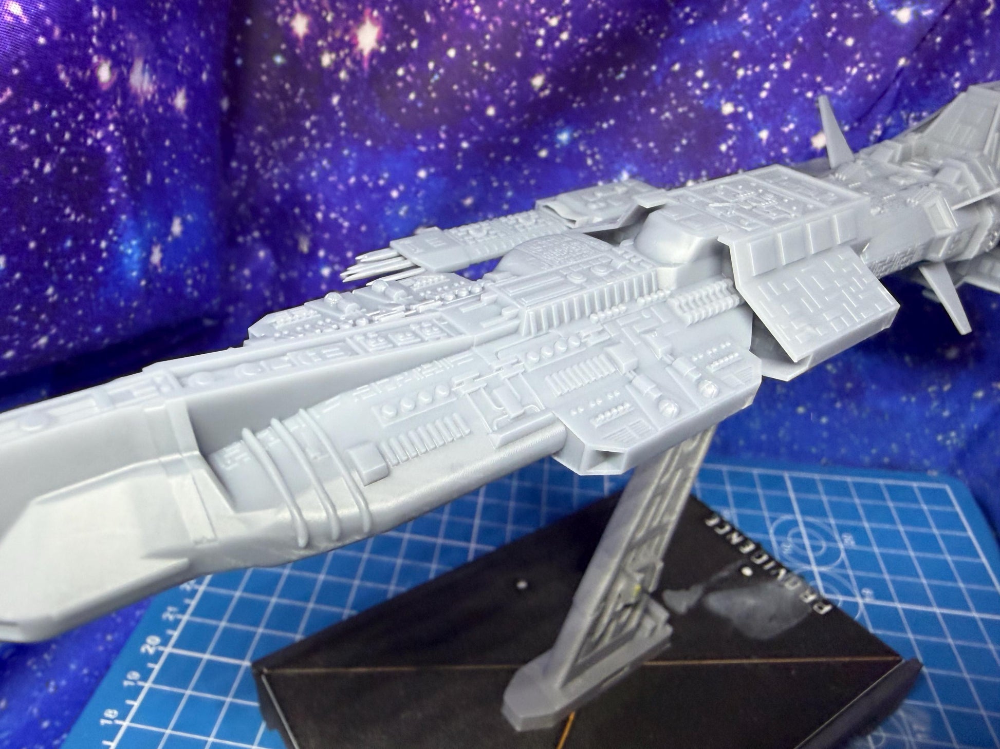 Ancient Atlantean Battleship for Armada Legacy or other Miniatures games 210mm