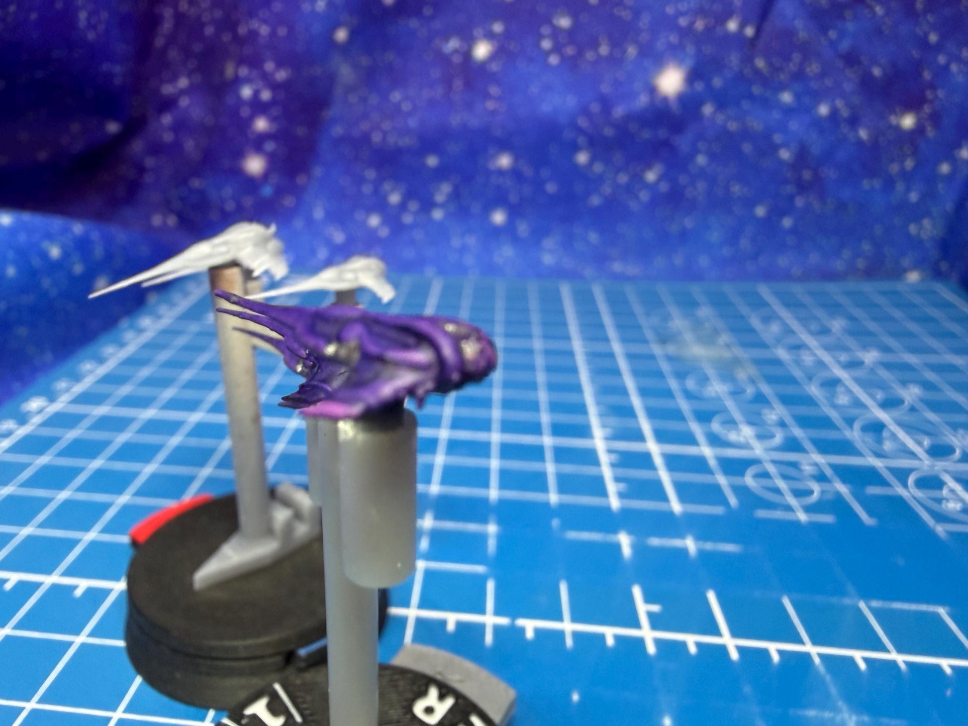 Ancient Space Vampire Dart Fighter squadron (6) for Armada Homebrew scale games 20mm