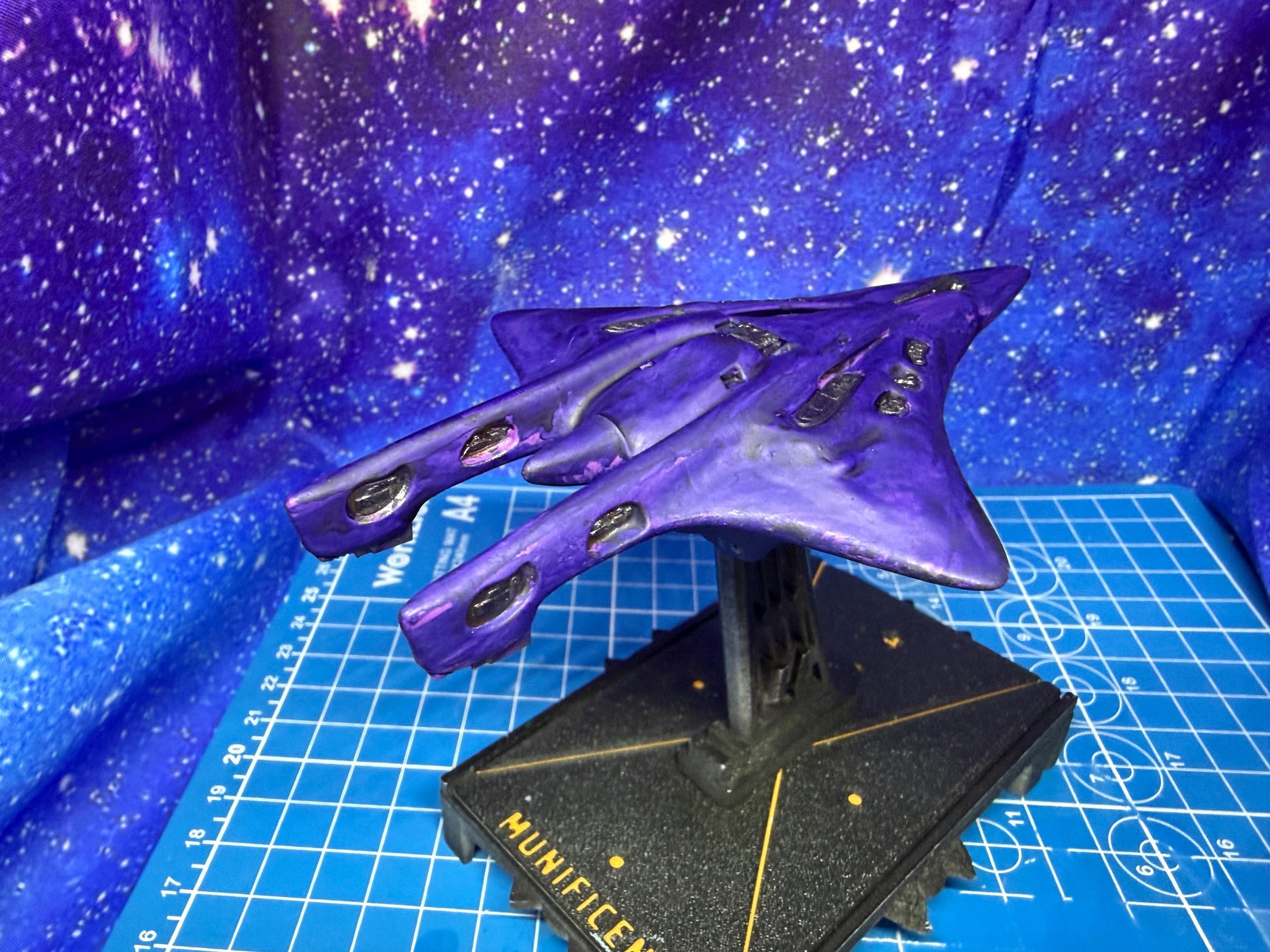 Ancient Space Vampire Cruiser for Star Wars Armada scale games 125mm