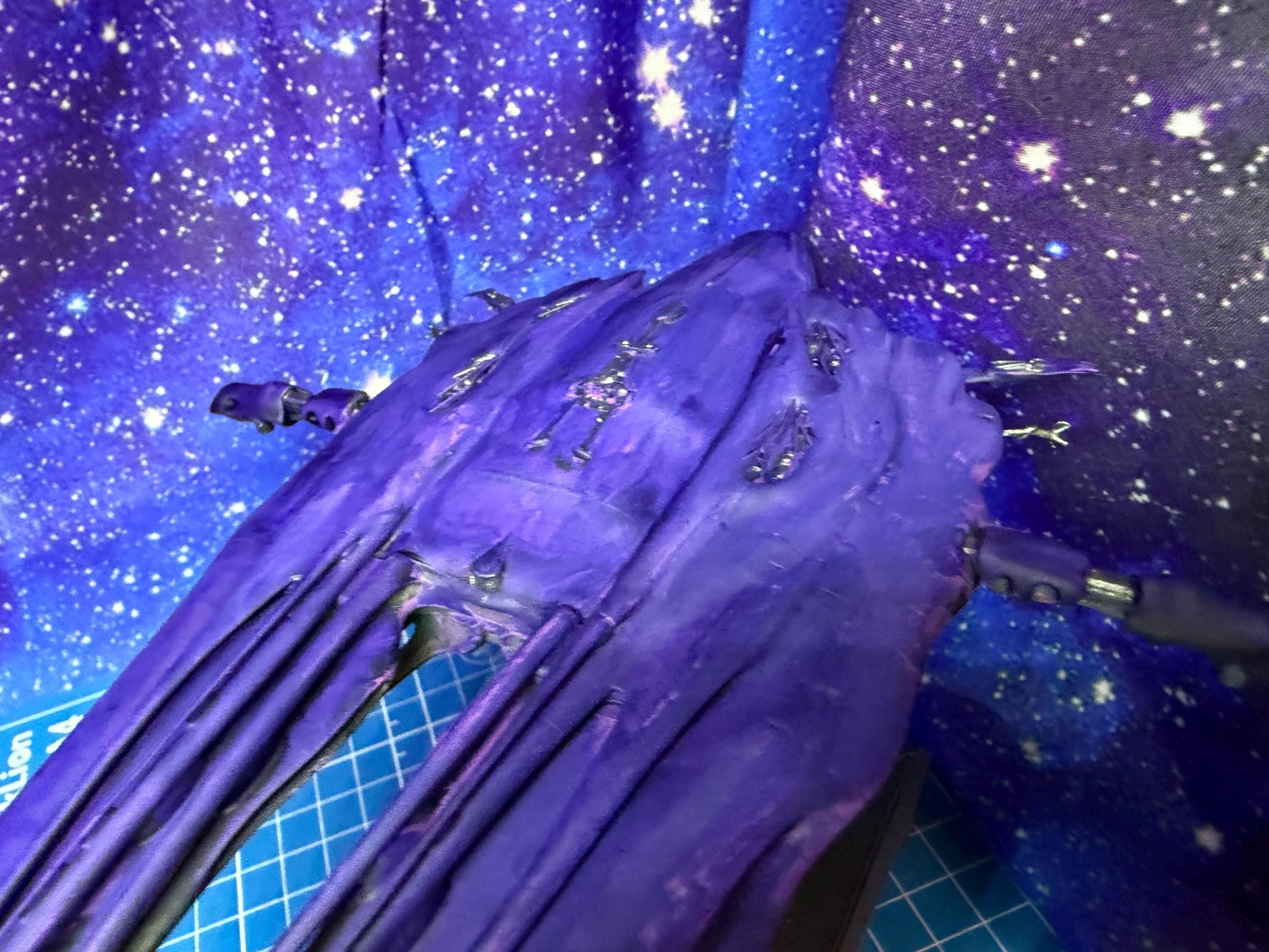 Ancient Space Vampire Hive Battleship for Armada Legacy or other Miniatures games 235mm