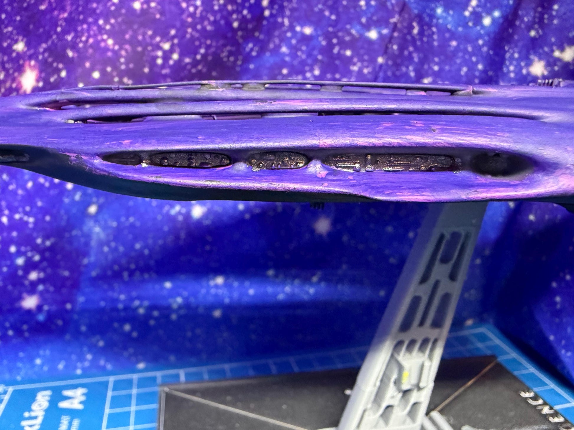 Ancient Space Vampire Hive Battleship for Armada Legacy or other Miniatures games 235mm