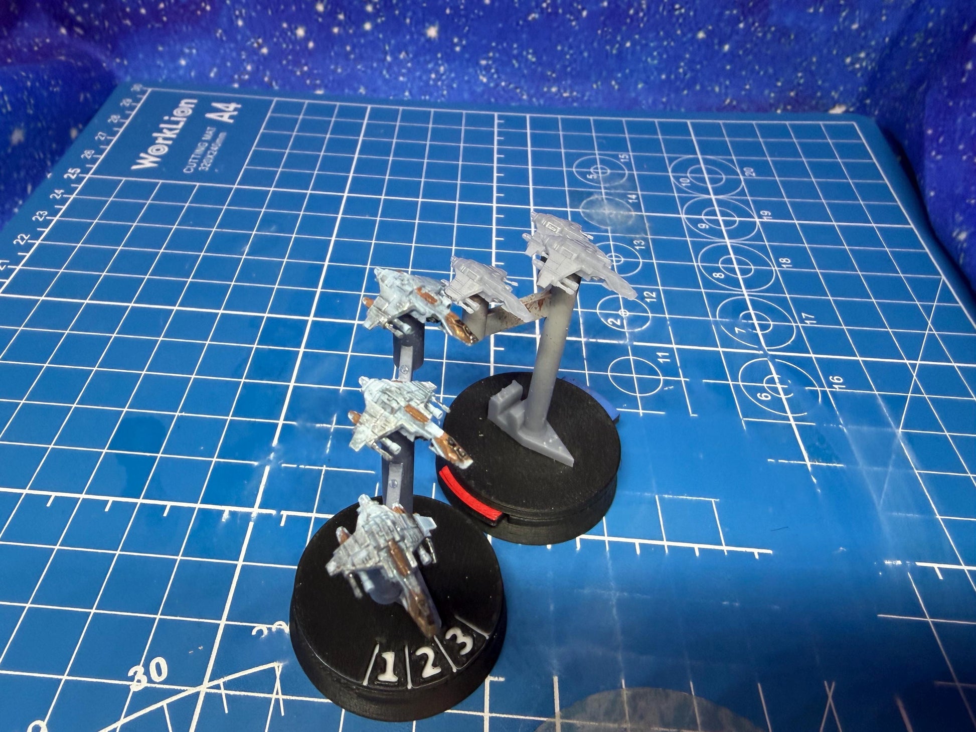Scum Kihraxz Assault Fighter Squadron(6) for Star wars armada scale games