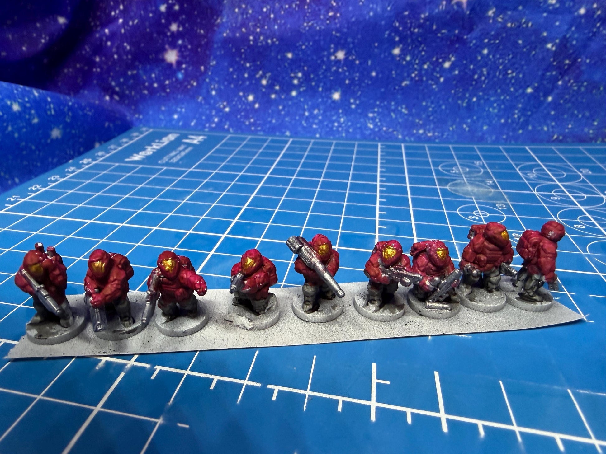 10mm Drop Trooper Fleet Infantry (35) in 10mm scale for Star wars regiments or epic scale games