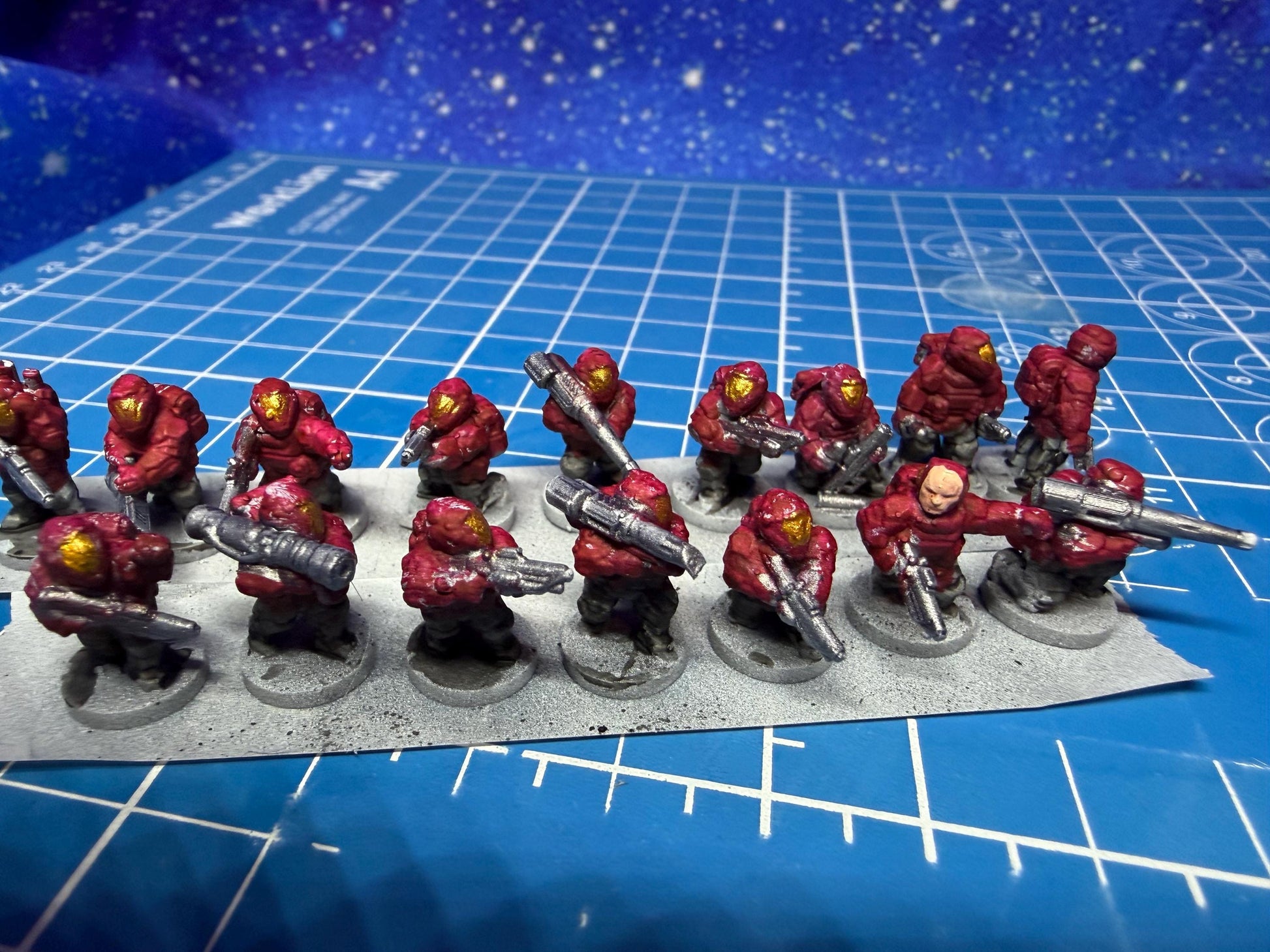 10mm Drop Trooper Fleet Infantry (35) in 10mm scale for Star wars regiments or epic scale games