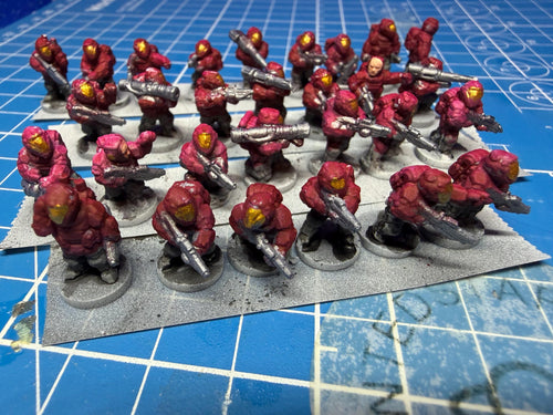10mm Drop Trooper Fleet Infantry (35) in 10mm scale for Star wars regiments or epic scale games