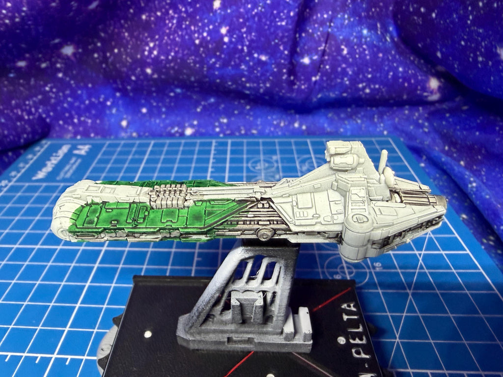 Republic Pelta class Frigate For Star Wars Armada 89mm