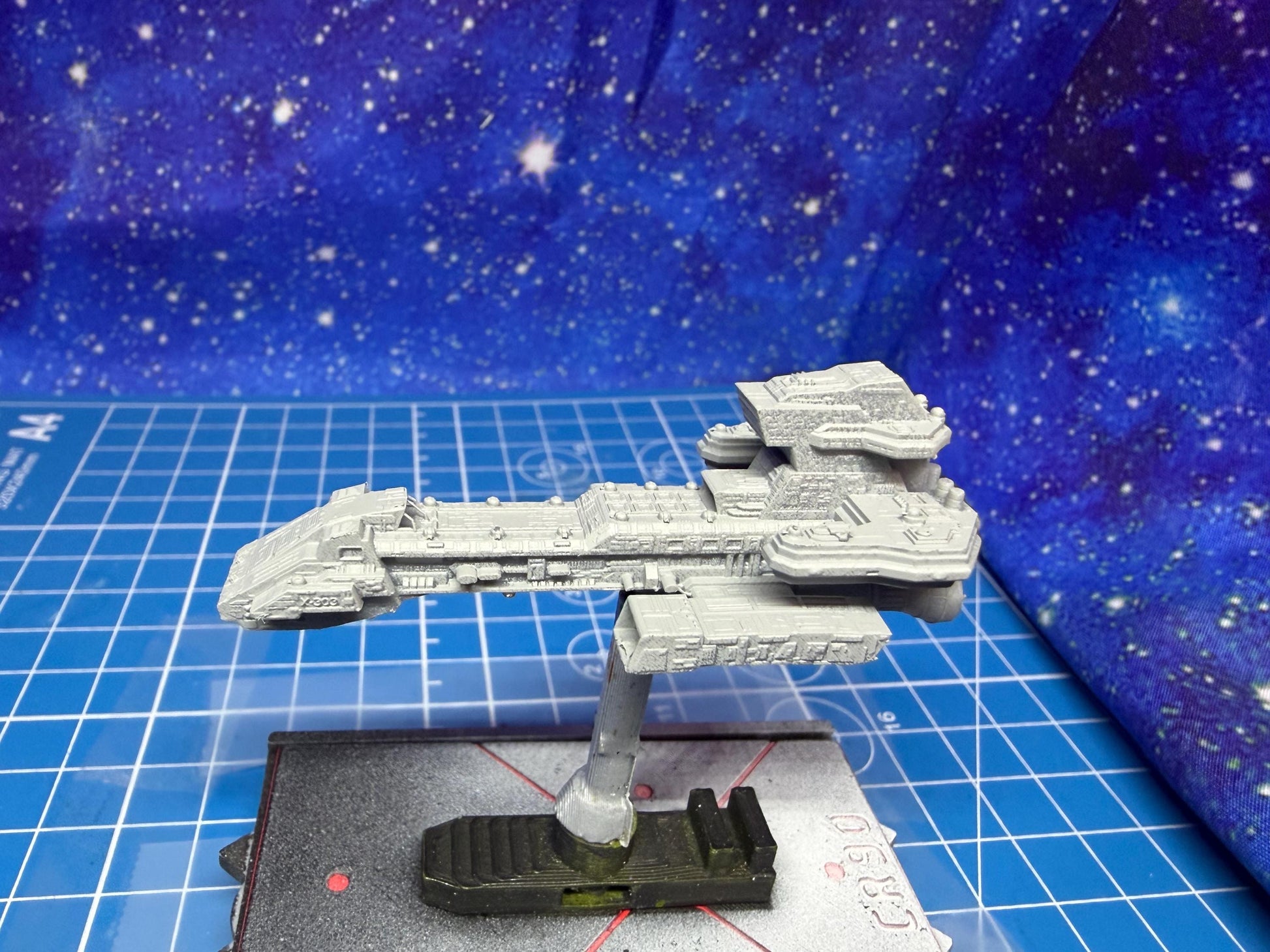 Earth Special Forces X303 experimental cruiserfor Armada Nexus scale games 60mm