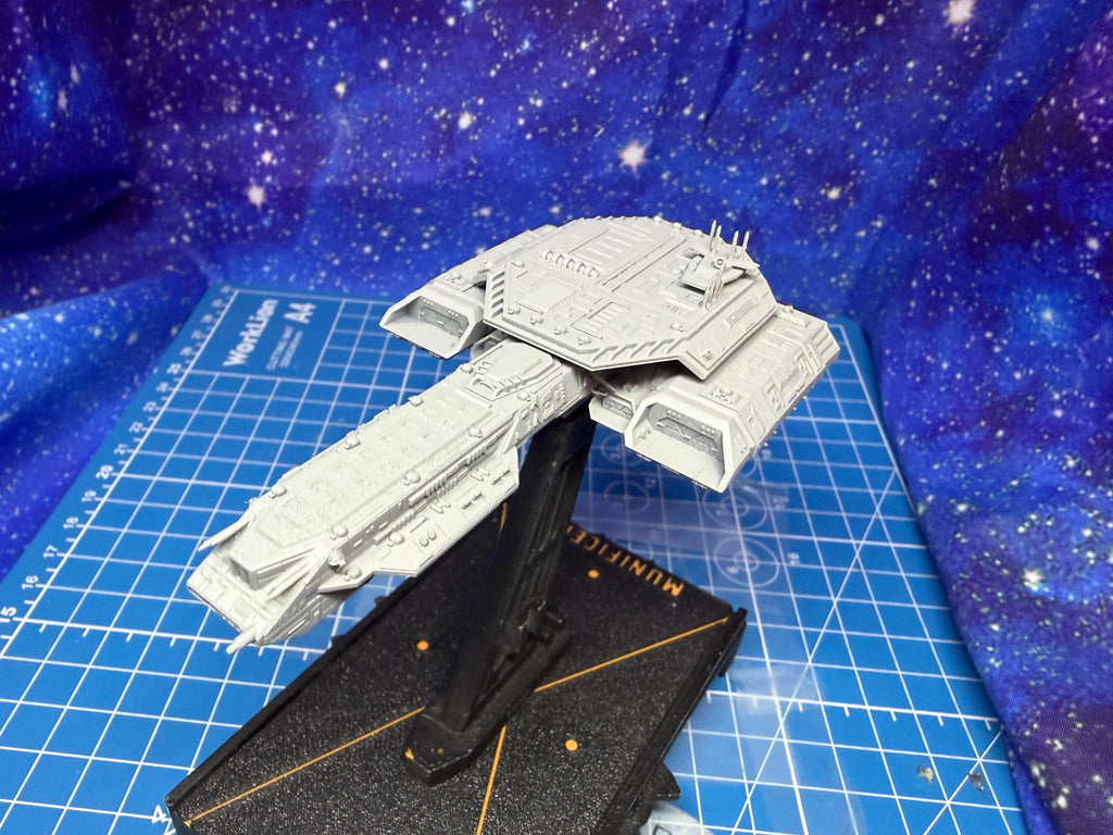 Earth Special Forces BC-304 Battlecruiser for Star Wars Armada scale games 115mm