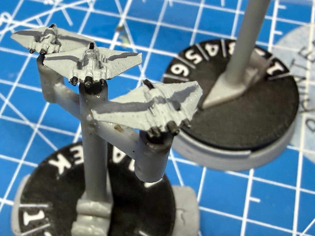 Earth Special Forces F302 Fighter squadron (6) Armada Homebrew scale games