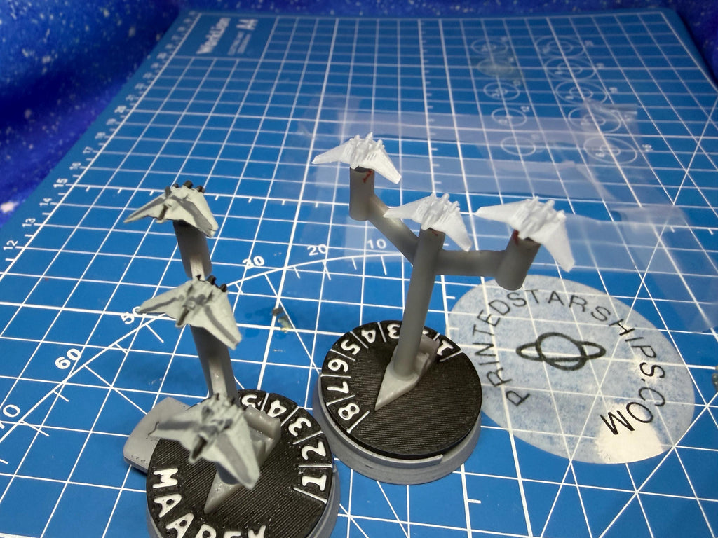 Earth Special Forces F302 Fighter squadron (6) Armada Homebrew scale games