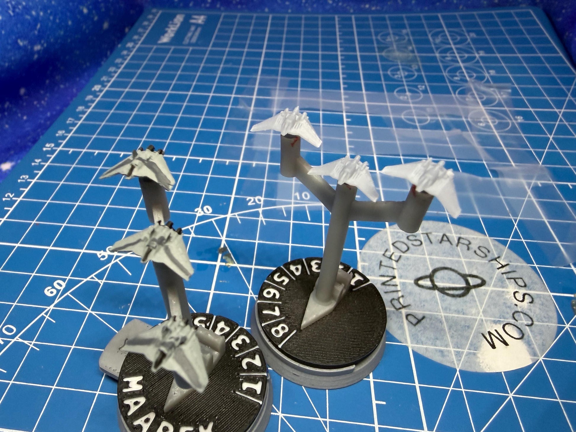 Earth Special Forces F302 Fighter squadron (6) Armada Homebrew scale games