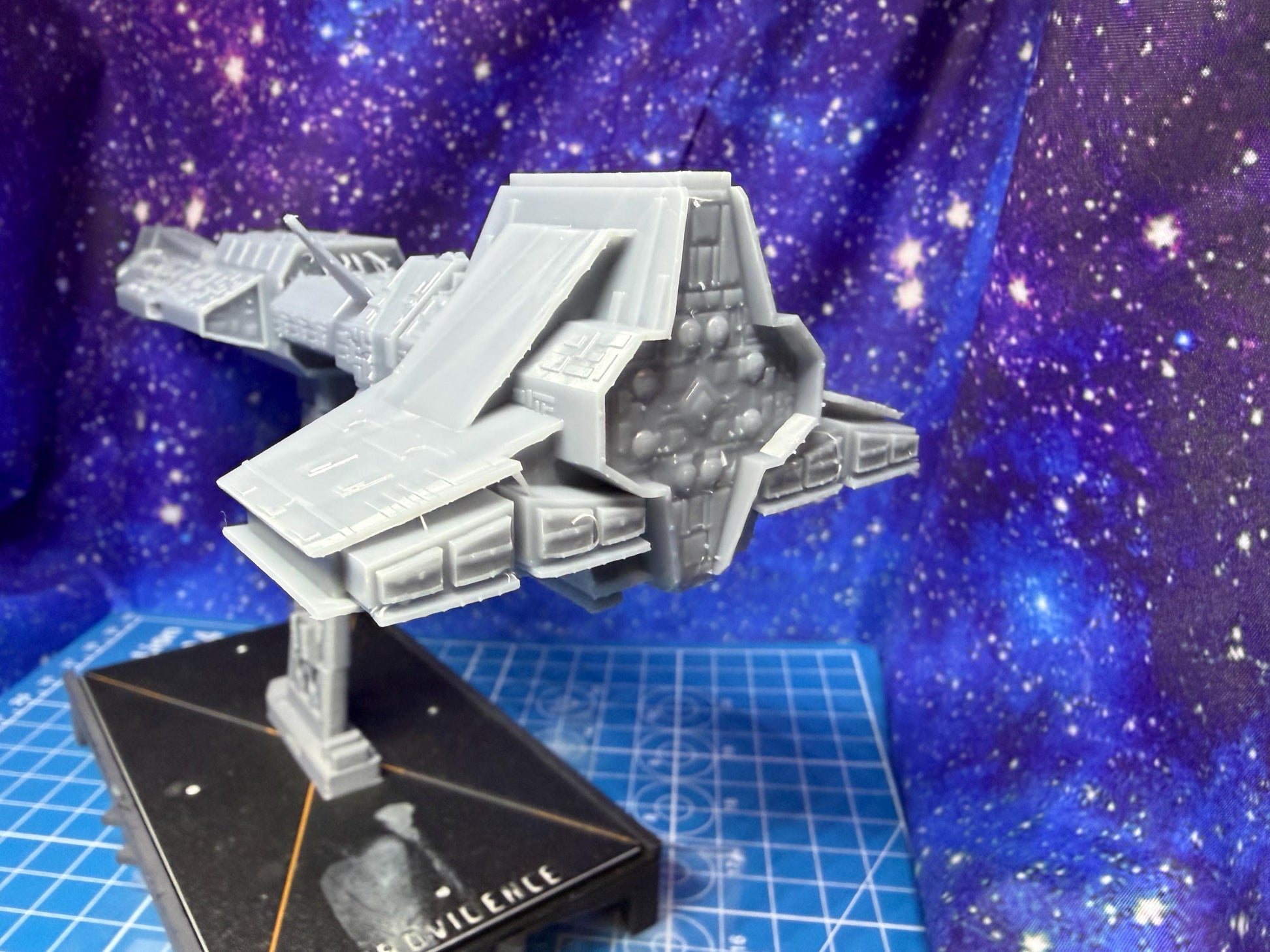 Ancient Atlantean Battleship for Armada Legacy or other Miniatures games 210mm