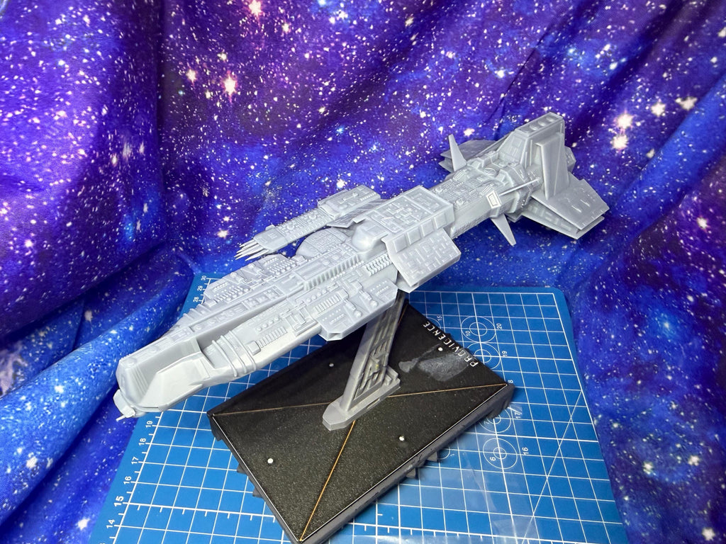 Ancient Atlantean Battleship for Armada Legacy or other Miniatures games 210mm