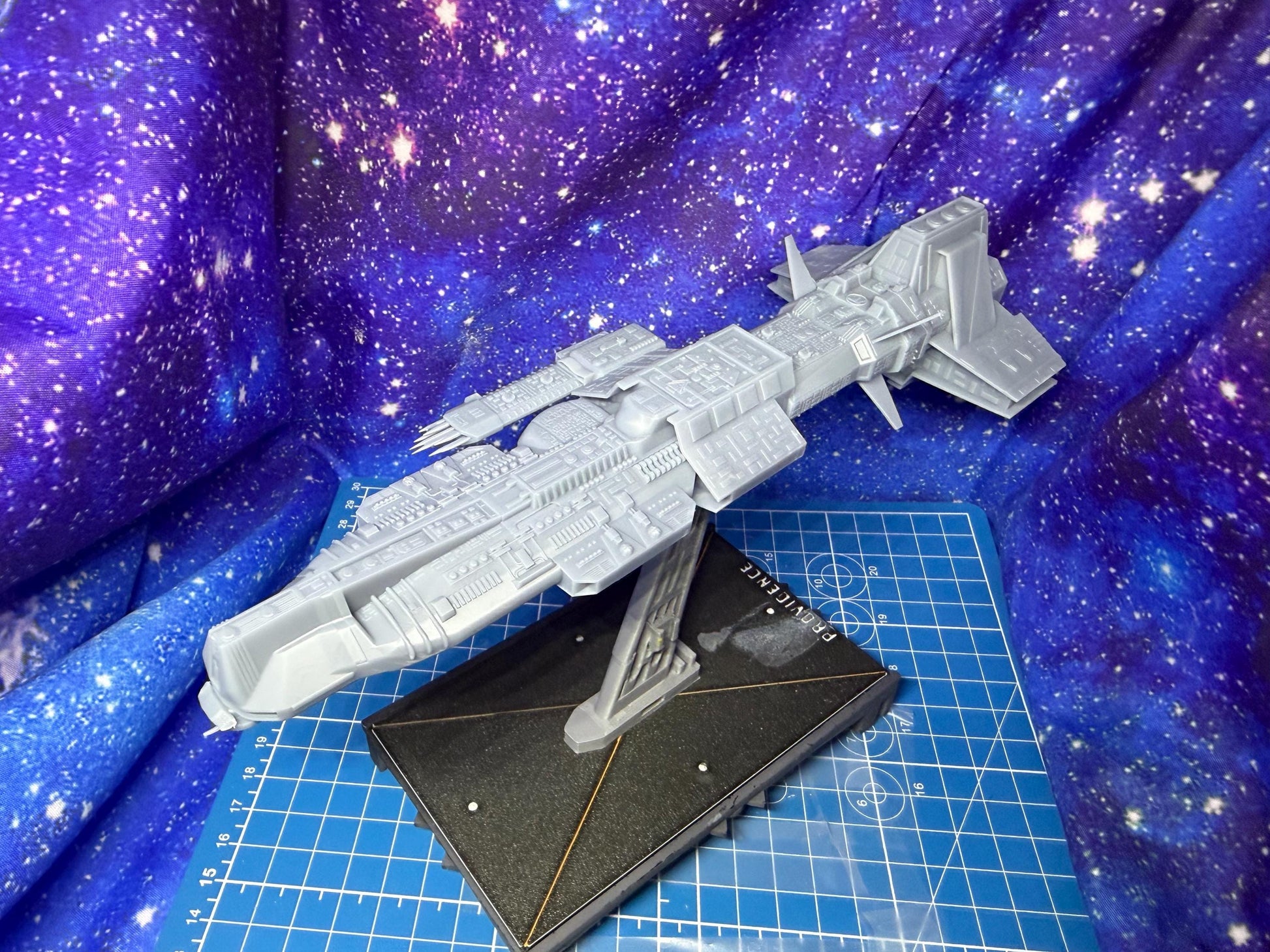 Ancient Atlantean Battleship for Armada Legacy or other Miniatures games 210mm