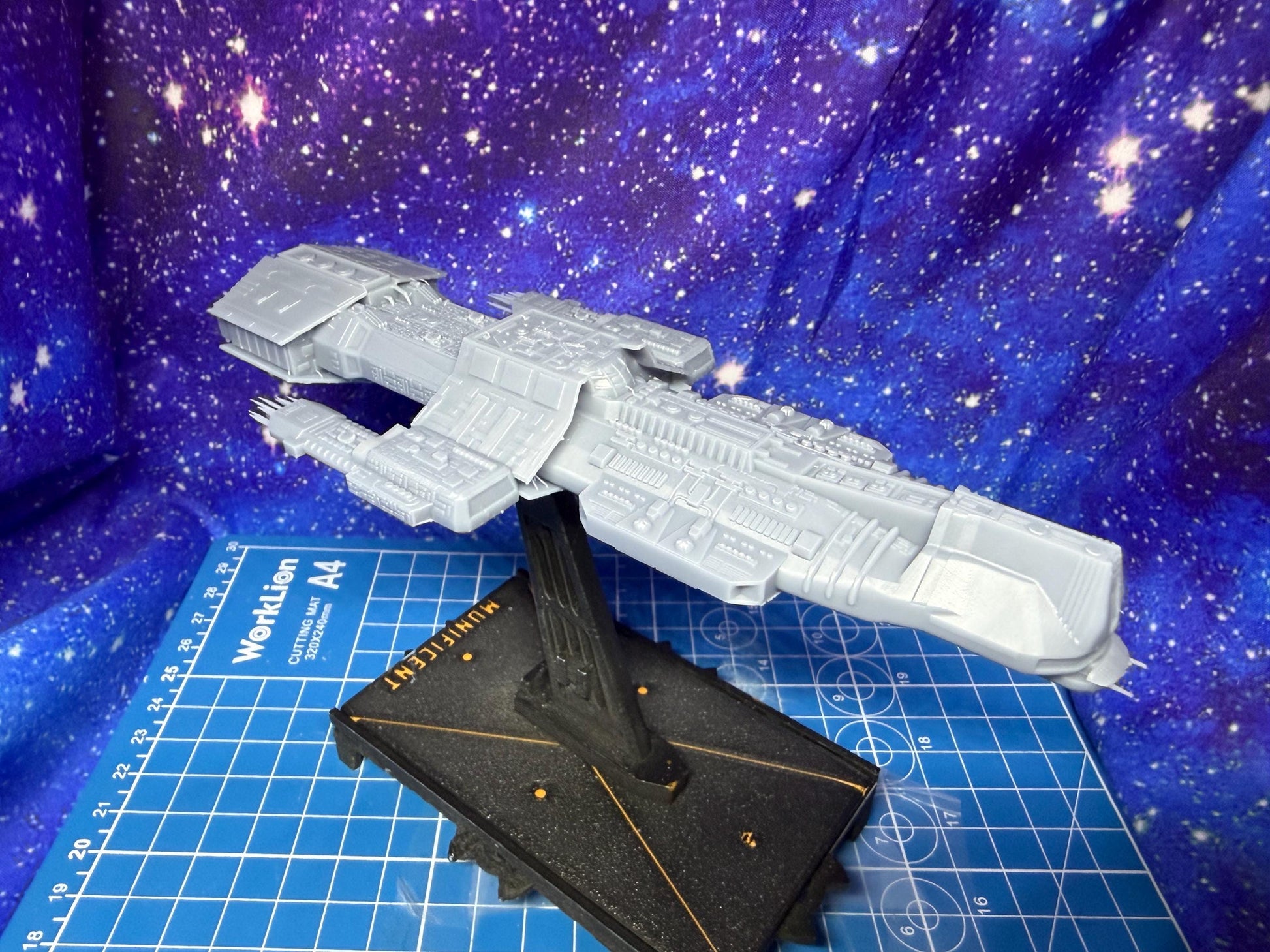 Ancient Atlantean Cruiser for Star Wars Armada scale games 170mm