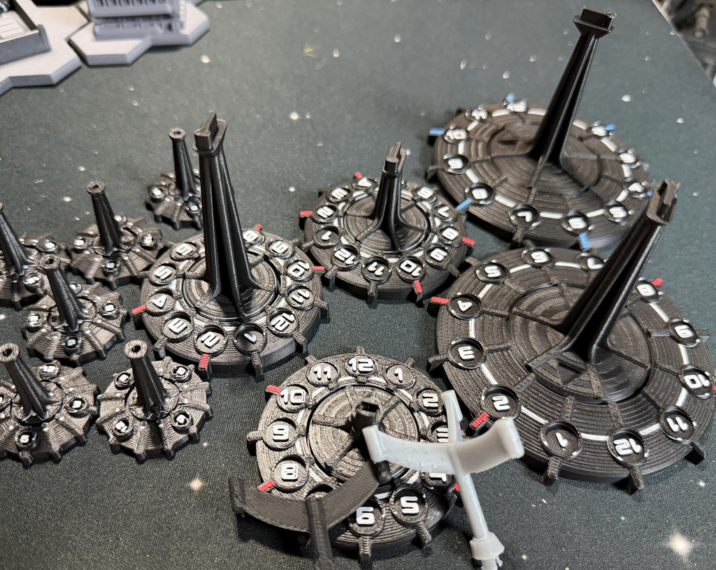 Full Thrust Flight Stands for Star Wars Armada scale starships