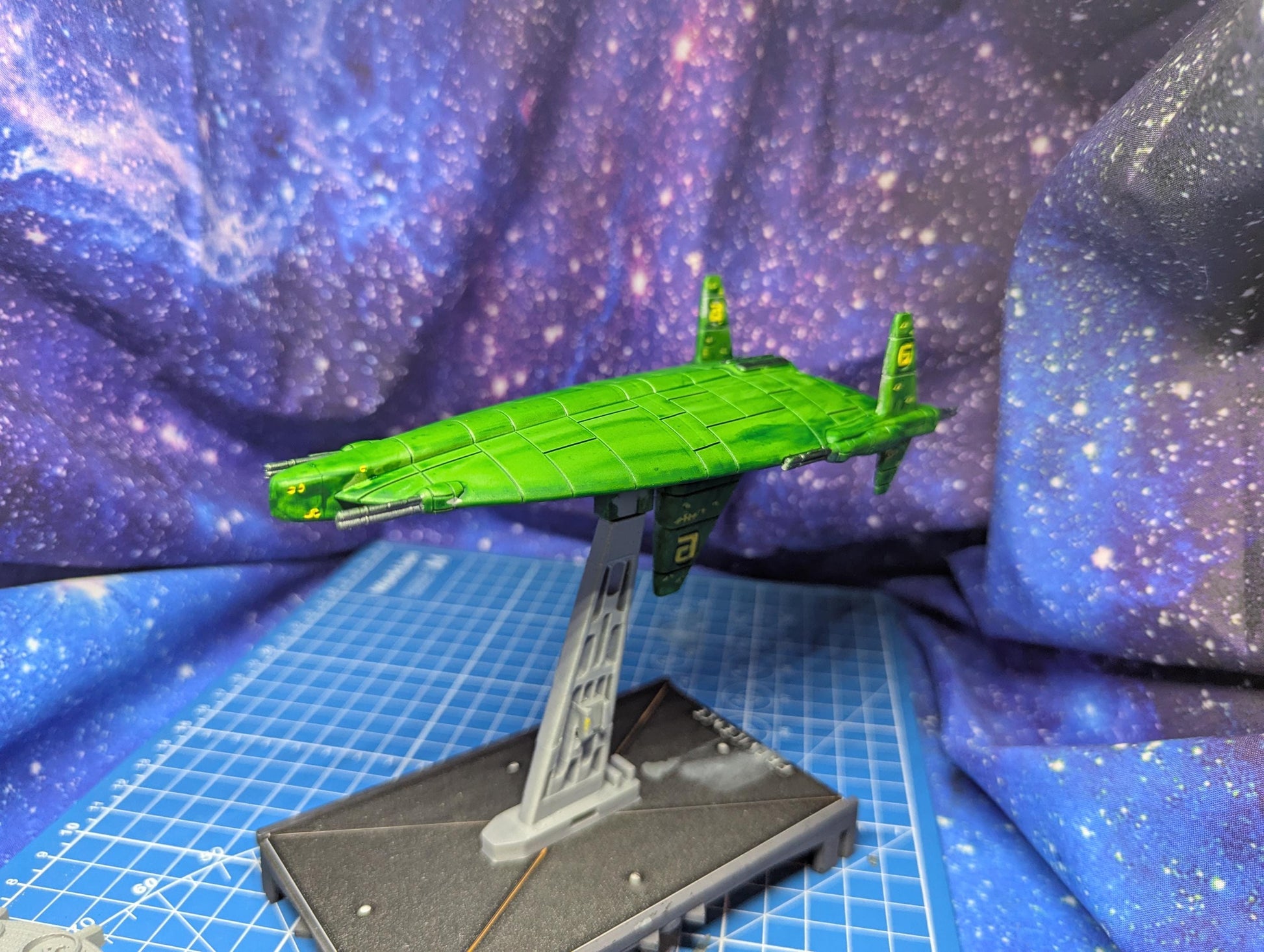 Babylon 5 Brakiri Corumai Dreadnought for Star Wars Armada scale games 173mm