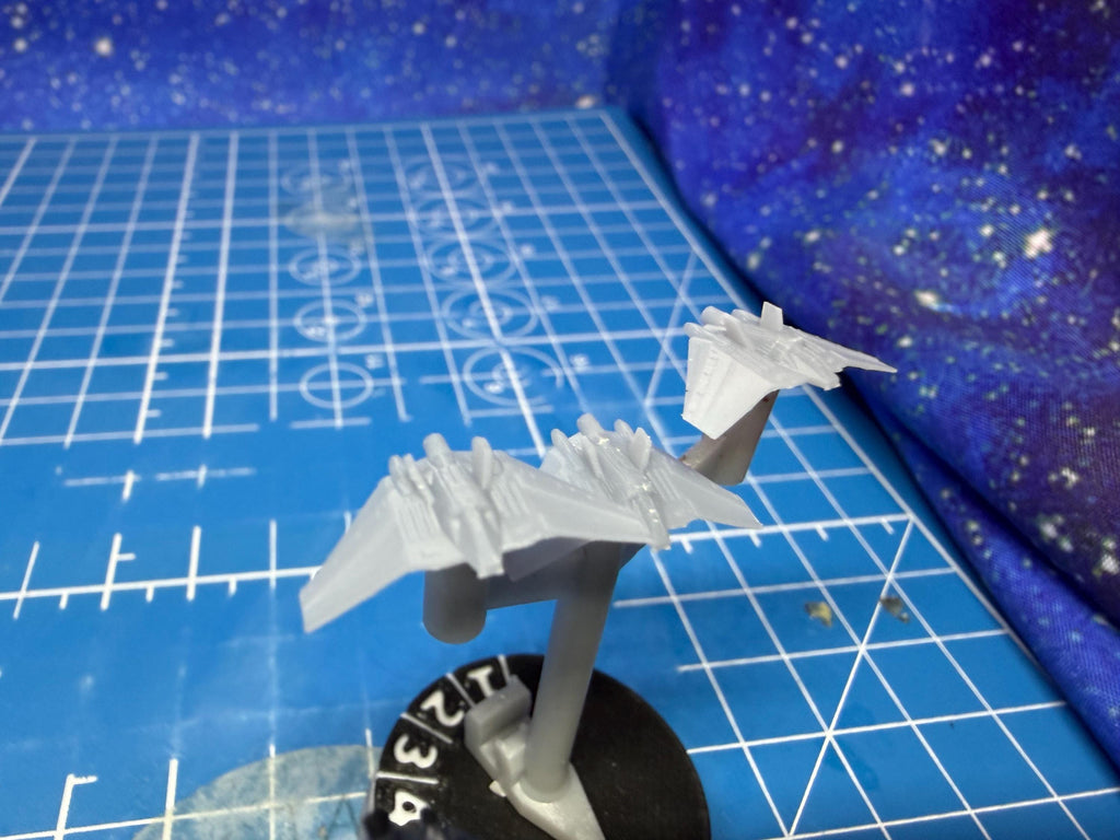 Earth Special Forces F302 Fighter squadron (6) Armada Homebrew scale games