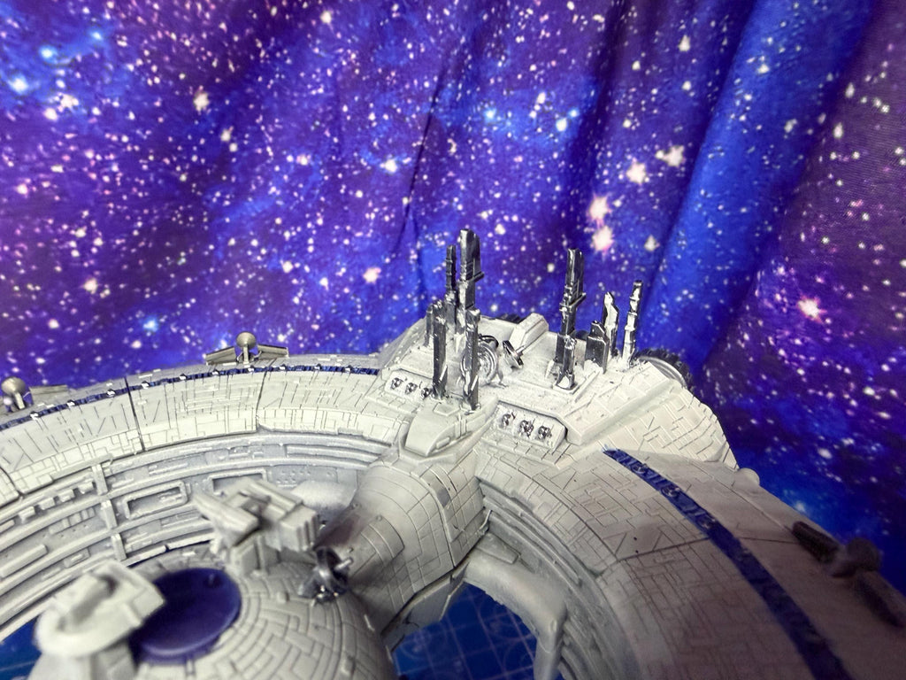 CIS Lucrehulk Droid Control Ship for Star Wars Armada Legacy homebrew 186mm long