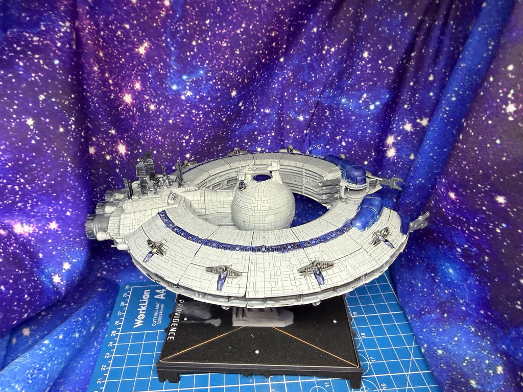 CIS Lucrehulk Droid Control Ship for Star Wars Armada Legacy homebrew 186mm long