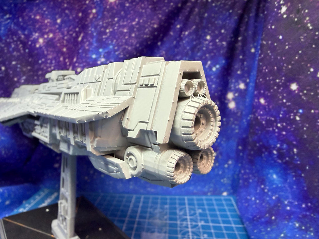 UNSC Epoch-class Heavy Carrier: Halo Armada Miniature (257mm)