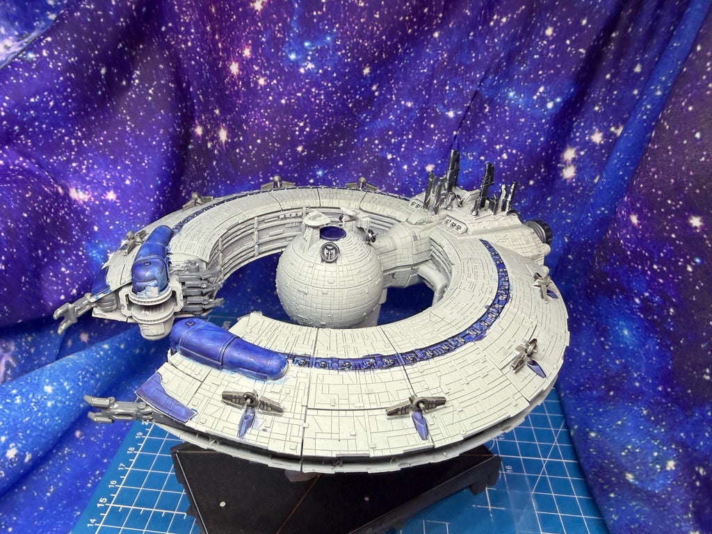 CIS Lucrehulk Droid Control Ship for Star Wars Armada Legacy homebrew 186mm long