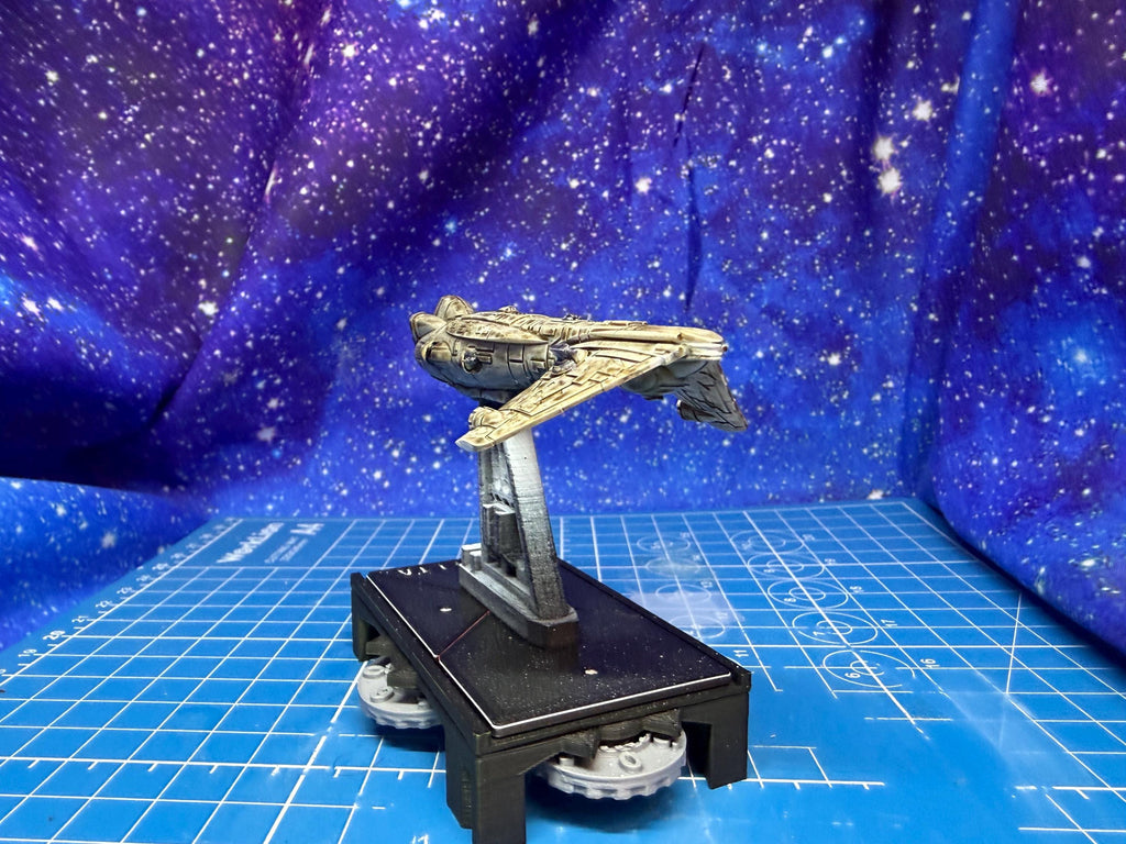 Rebel "Longfin" Quarren Corvette for Star Wars Armada scale games 90mm