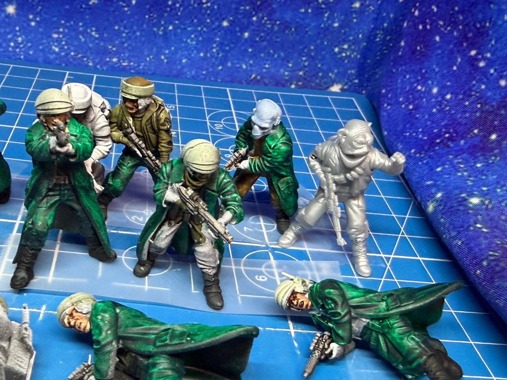 Rebel Insurgent Forest Infantry (14): 35mm Miniatures for Star Wars Legion