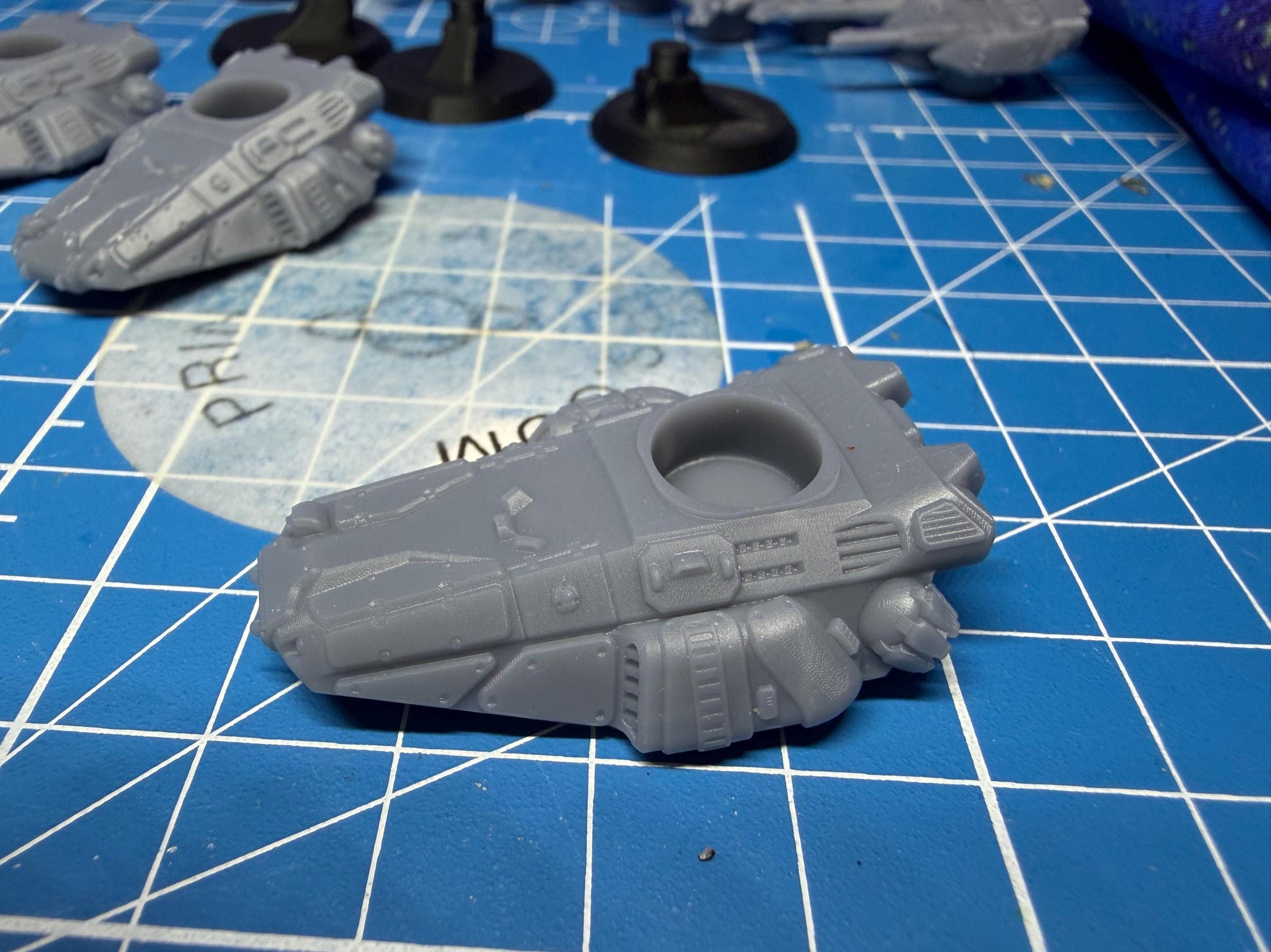 6mm Scale Viper Hover Tank Platoon (3) for Full Spectrum Dominance, epic scale games