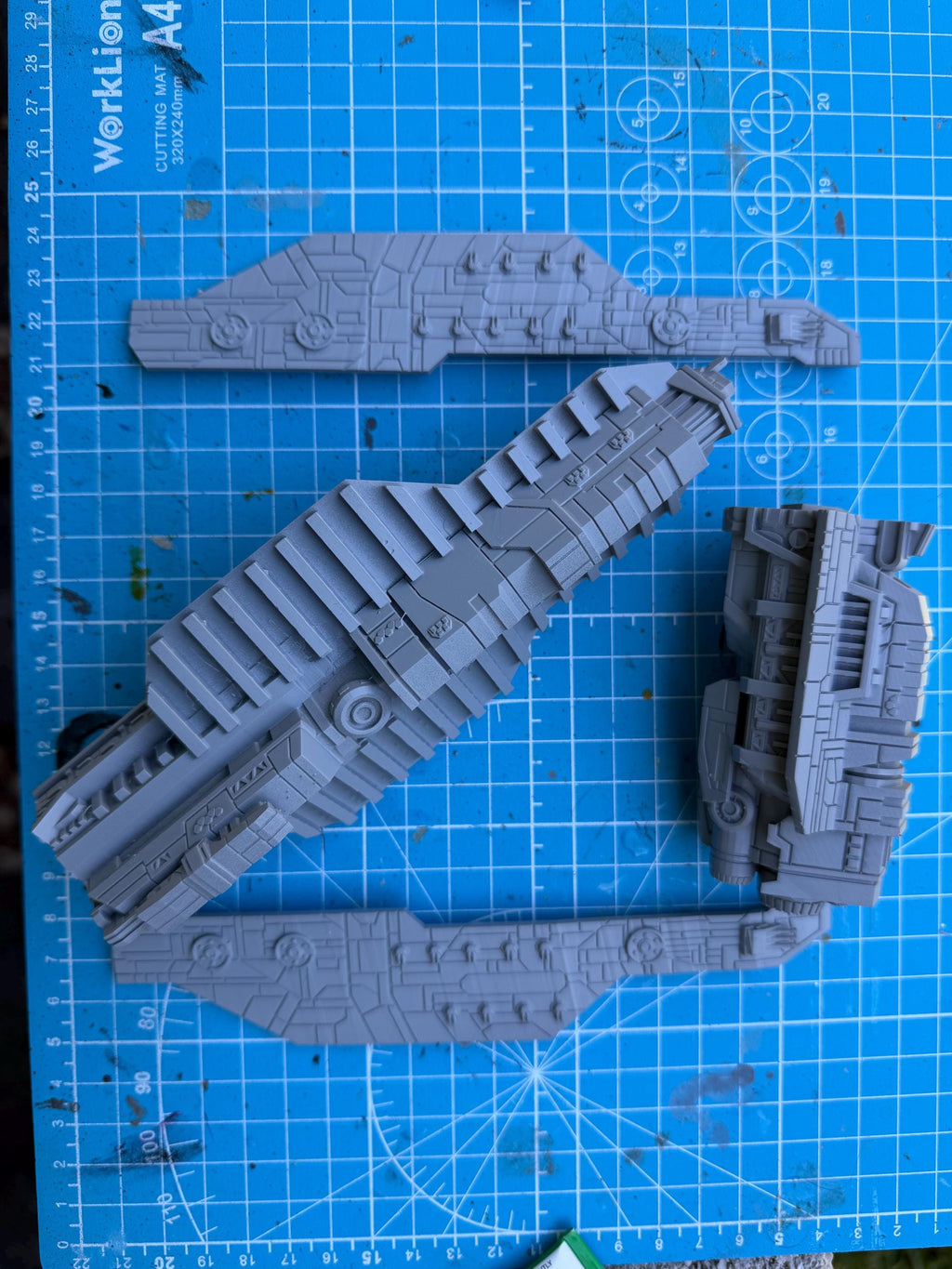 UNSC Epoch-class Heavy Carrier: Halo Armada Miniature (257mm)