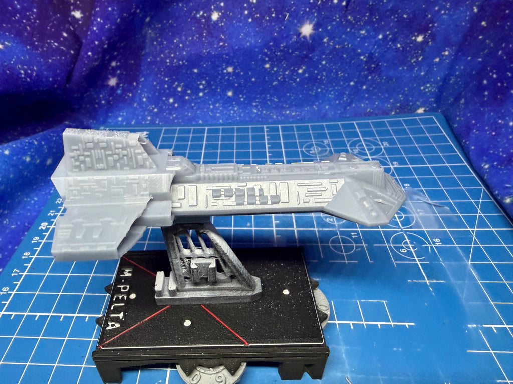 Ancient Atlantean destroyer for Armada Nexus scale games 90mm