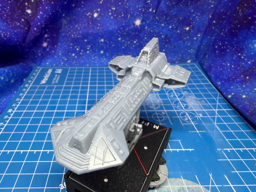 Ancient Atlantean destroyer for Armada Nexus scale games 90mm