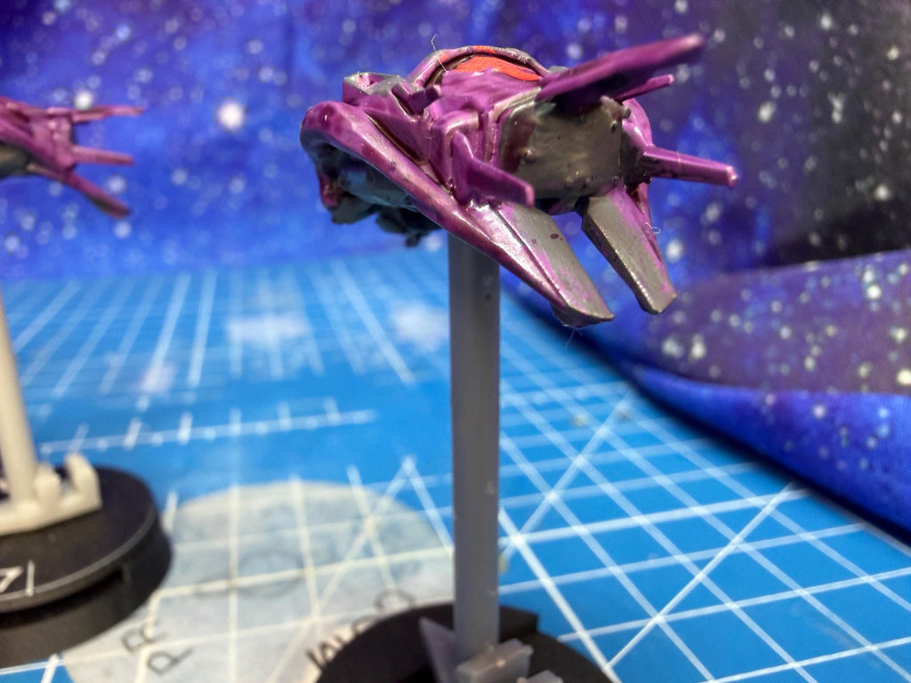 Covenant Phantom Dropship Squadron (3) Halo Armada Homebrew miniatures games 38mm