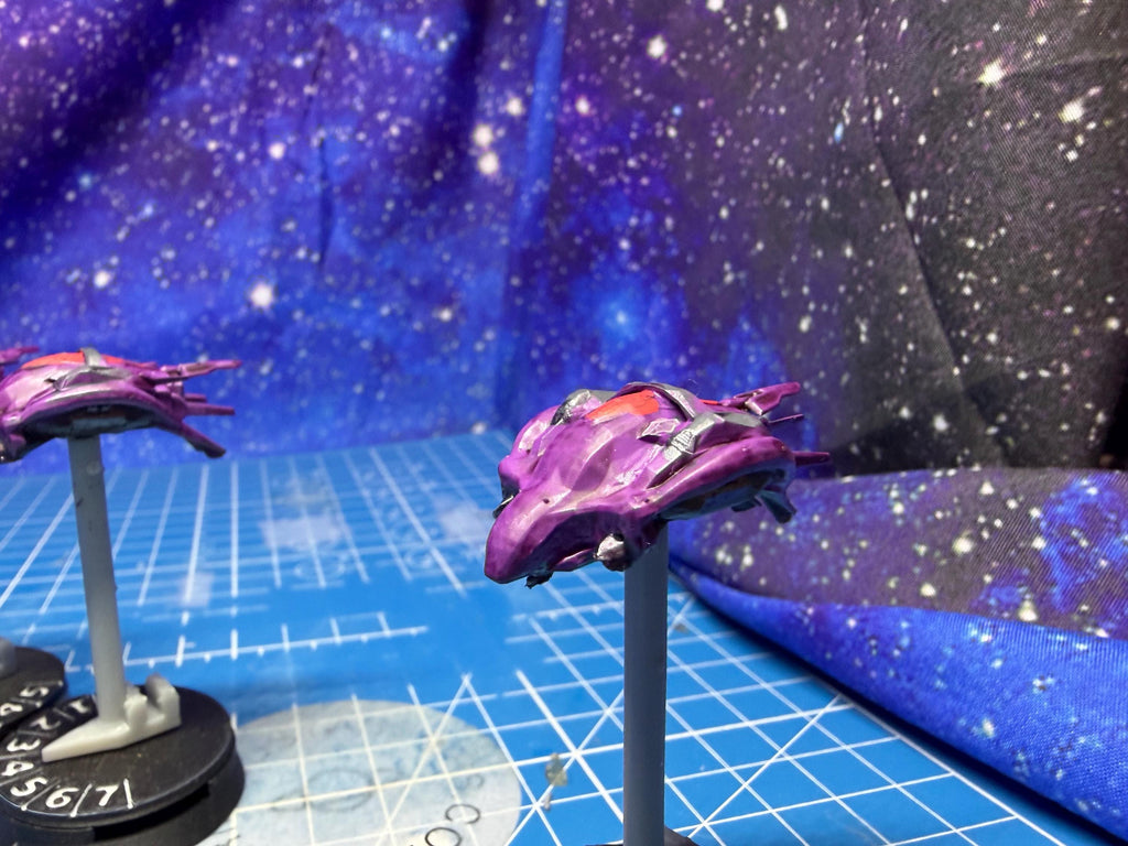 Covenant Phantom Dropship Squadron (3) Halo Armada Homebrew miniatures games 38mm