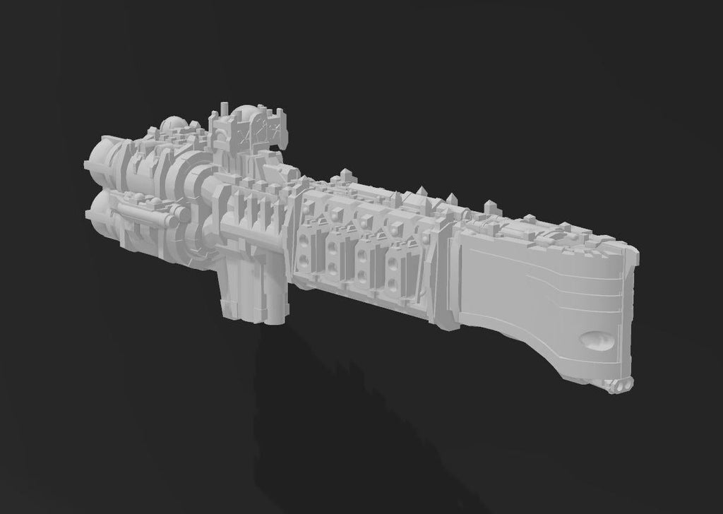 Gothic Sol pattern Light Cruiser kit pack for space games 70mm