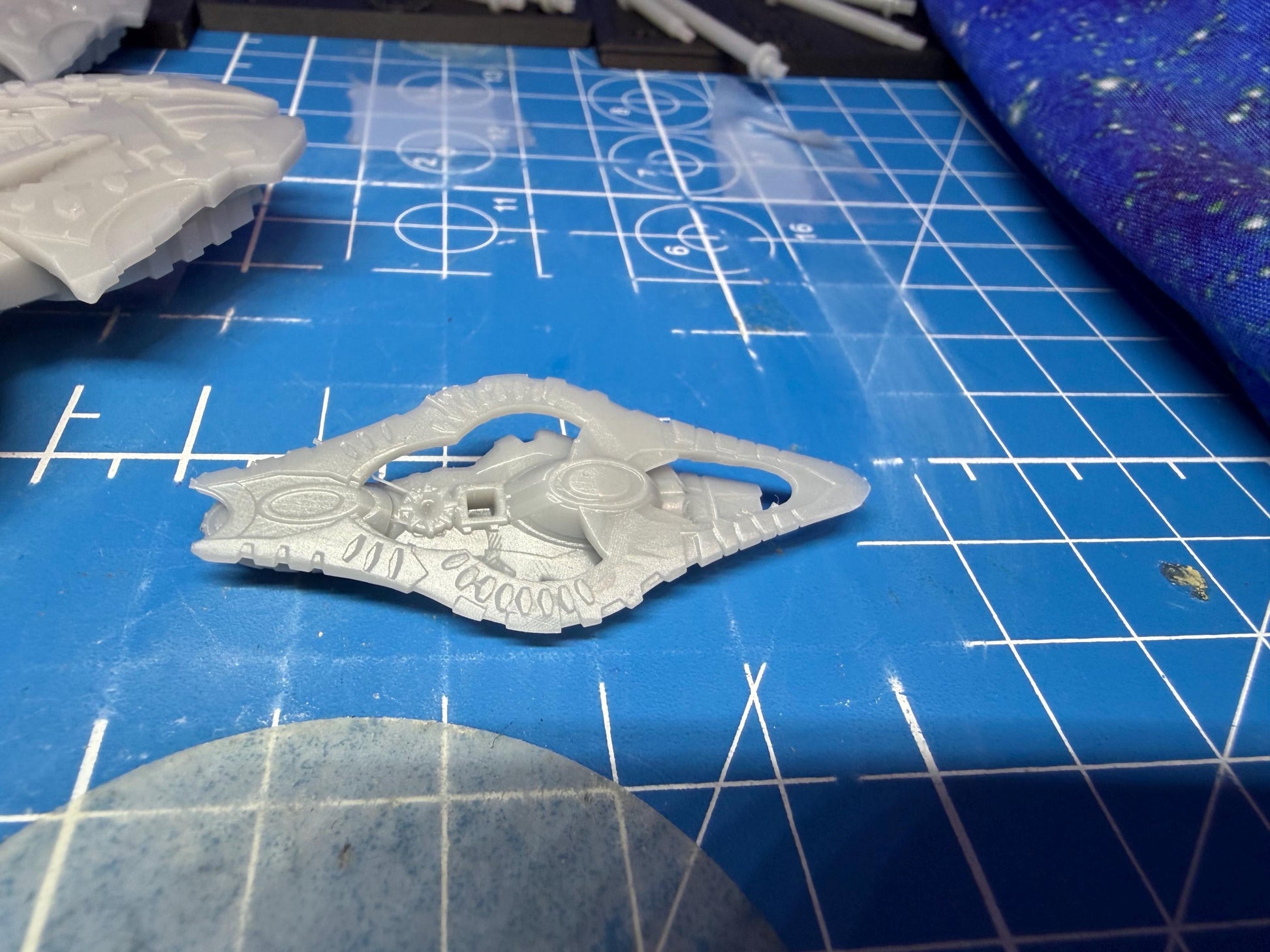 Halo Fleet Battles Proxy Covenant Large Upgrade set for games like Onepagerules Warfleets