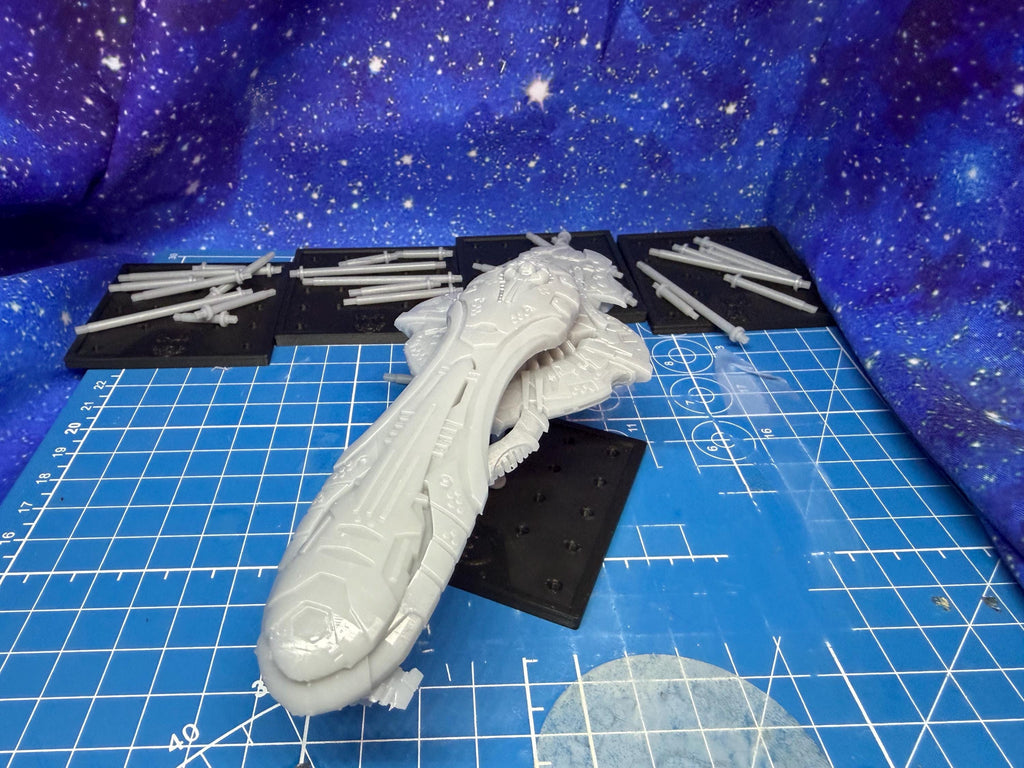 Halo Fleet Battles Proxy Covenant Large Upgrade set for games like Onepagerules Warfleets