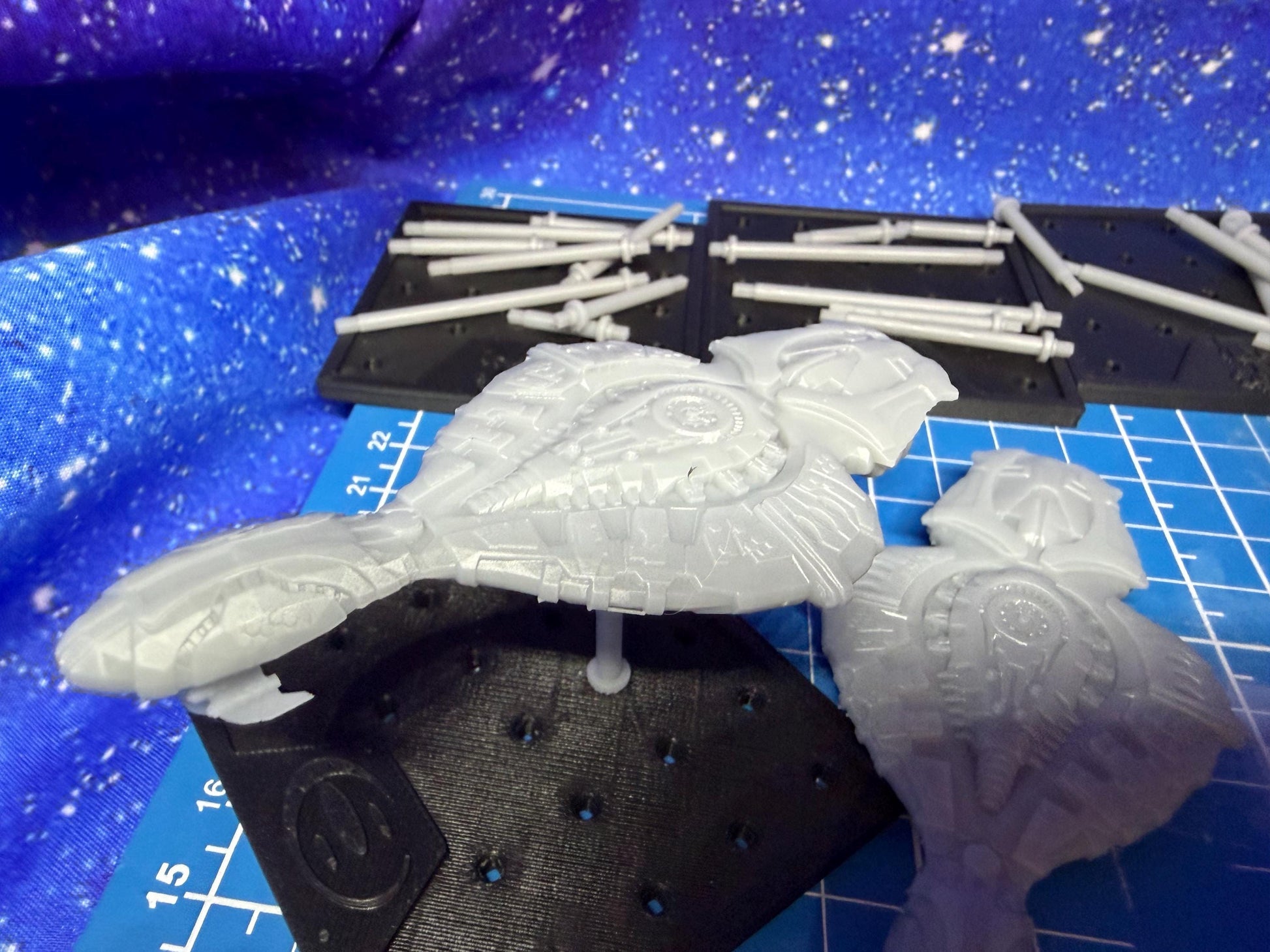 Halo Fleet Battles Proxy Covenant Core Upgrade set for games like Onepagerules Warfleets